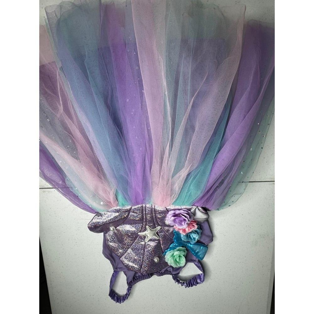Spooktacular Creations Light-Up‎ Mermaid Tutu Dress Costume Purple Kids Medium